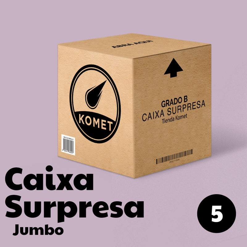 Caixa surpresa GRANDE Categoria B (5 produtos)